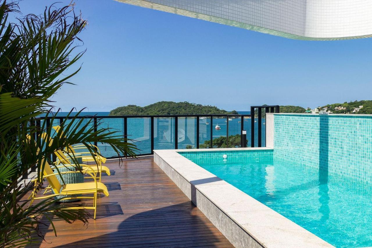 Aion Suites 303 - Lindo Apartamento Com Vista Para O Mar, A 60M Da Praia De Bombinhas, Com Piscina E Academia No Rooftop. Exterior foto